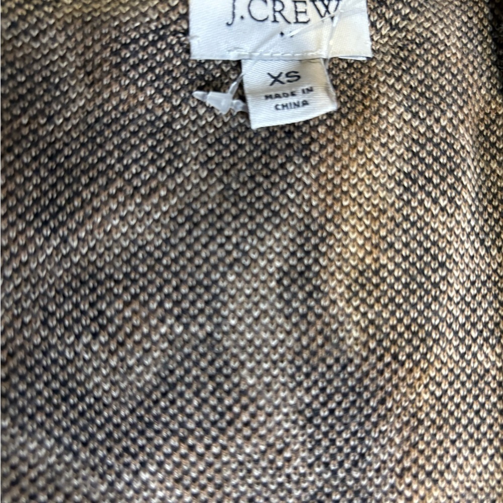 J Crew Leopard Print Cardigan Oversized XS - Picture 5 of 7